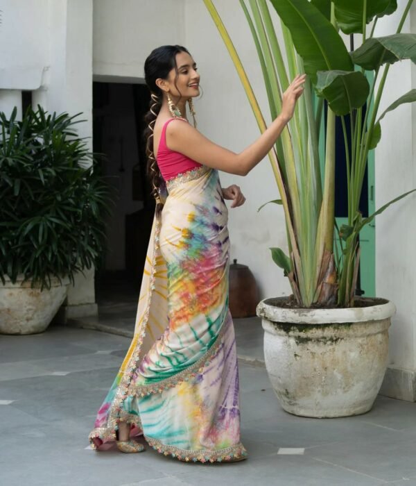 chinon saree