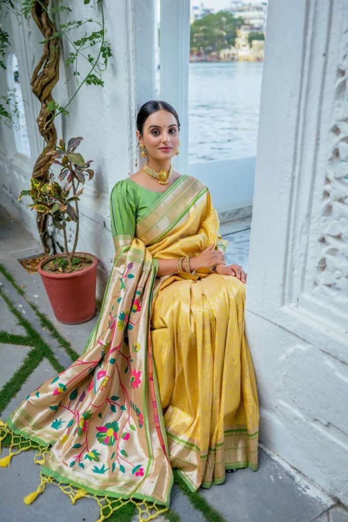 Haldi Saree