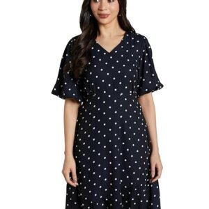 Symbol Premium Women's Fit & Flare Dress (Below Knee Length | Stylish)