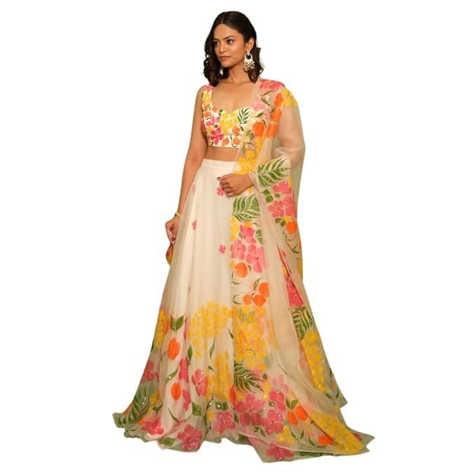 Stylish party wear lehenga for women