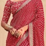 leheriya saree