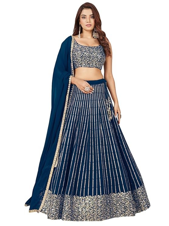 Stylish party wear lehenga for women