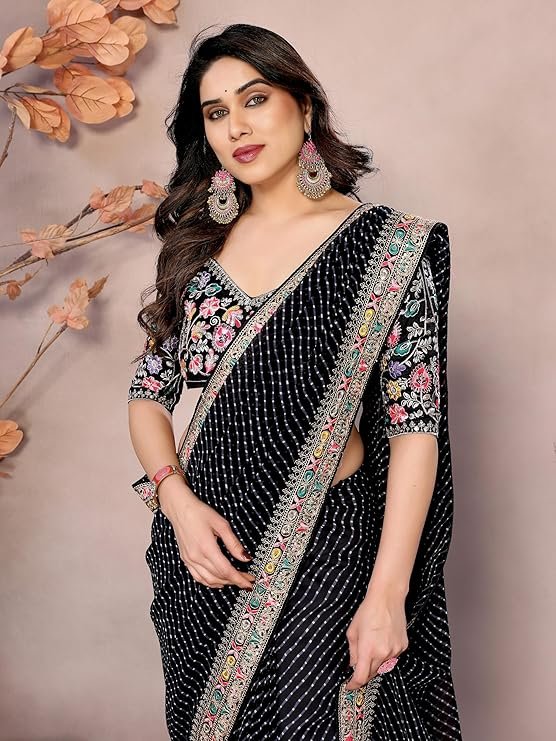 leheriya saree