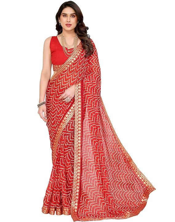 Georgette Saree- Printed