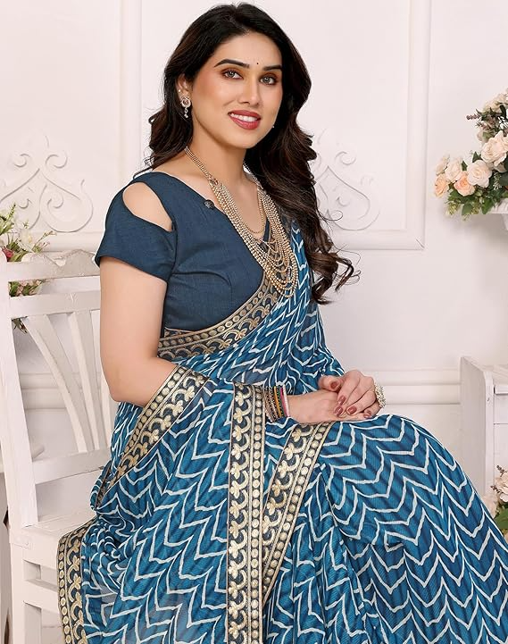 Georgette Saree- Printed