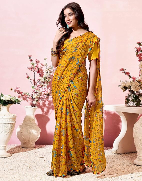 Georgette Saree