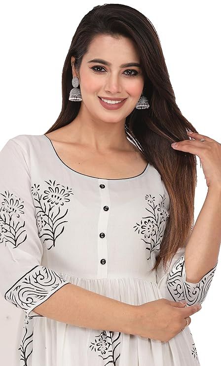 white kurti for women